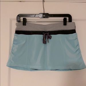 Lululemon running skort (skirt with shorts)